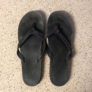 Black Rainbow Sandals